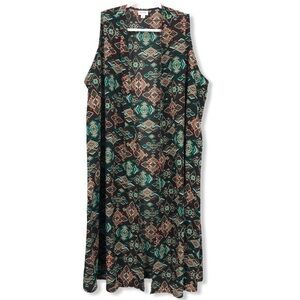 Lularoe Size XL Aztec “Joy” Duster